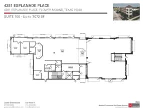 4281 Esplanade Pl, Flower Mound, TX for lease Floor Plan- Image 1 of 6