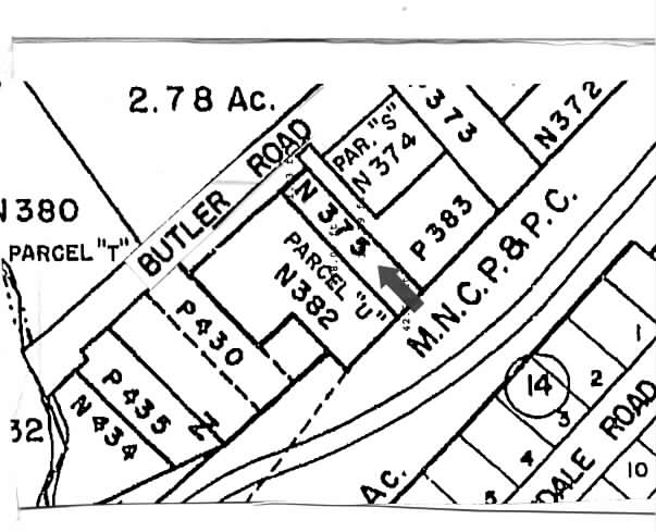 5429 Butler Rd, Bethesda, MD for sale - Plat Map - Image 1 of 1