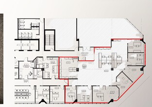 7980-8020 Boul Langelier, Saint-leonard, QC à louer Plan d’étage- Image 1 de 1