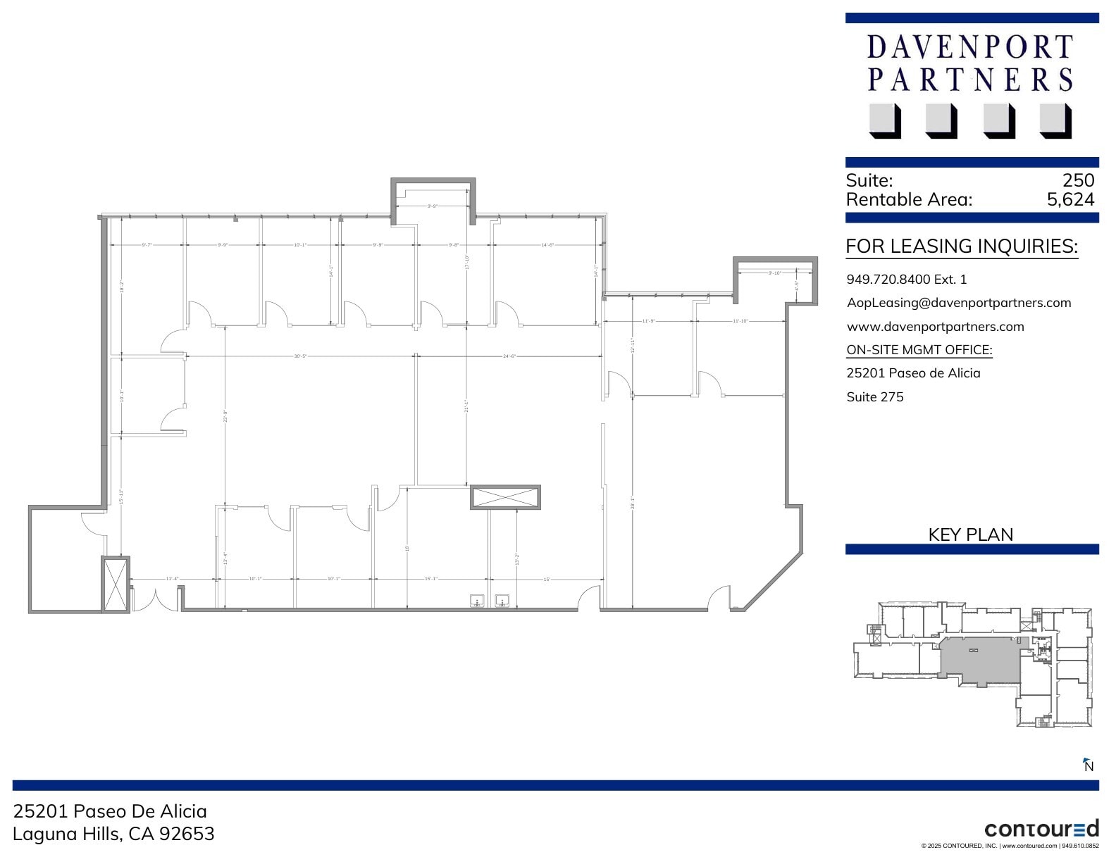 25231 Paseo de Alicia, Laguna Hills, CA à louer Plan d’étage- Image 1 de 1