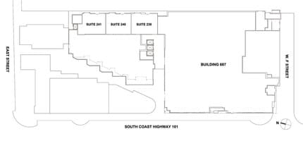 687 S Coast Hwy 101, Encinitas, CA for lease Site Plan- Image 1 of 6