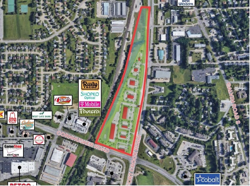 Cornhusker and Fort Crook, Bellevue, NE for sale Primary Photo- Image 1 of 3