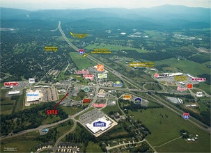 109-125 Lucy Ln, Waynesboro, VA - Aerial  map view