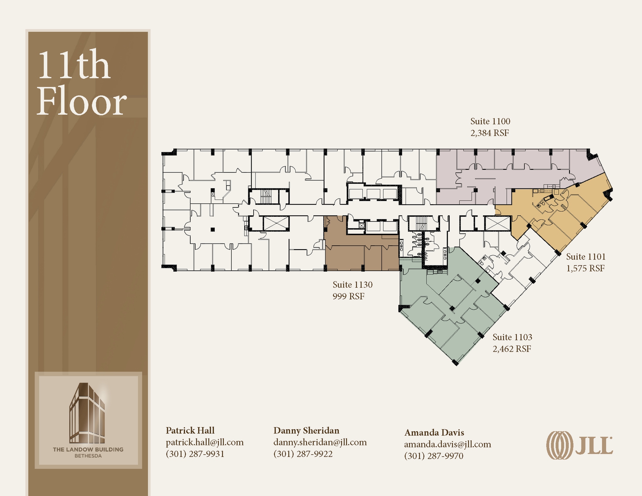 7910 Woodmont Ave, Bethesda, MD à louer Plan d’étage- Image 1 de 1