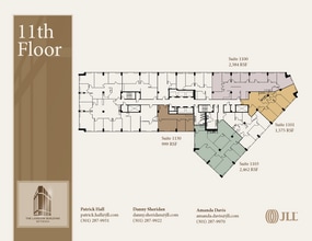 7910 Woodmont Ave, Bethesda, MD à louer Plan d’étage- Image 1 de 1