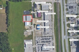 8706 S 9th St, Bellevue, NE - Aerial map view