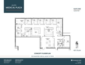 1120 Raintree Cir, Allen, TX for lease Floor Plan- Image 1 of 1