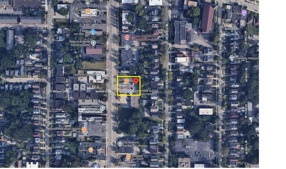 1481 W 117th St, Cleveland, OH à louer - Aérien - Image 2 de 3