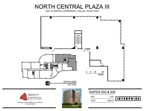 12801 N Central Expy, Dallas, TX for lease Floor Plan- Image 1 of 1