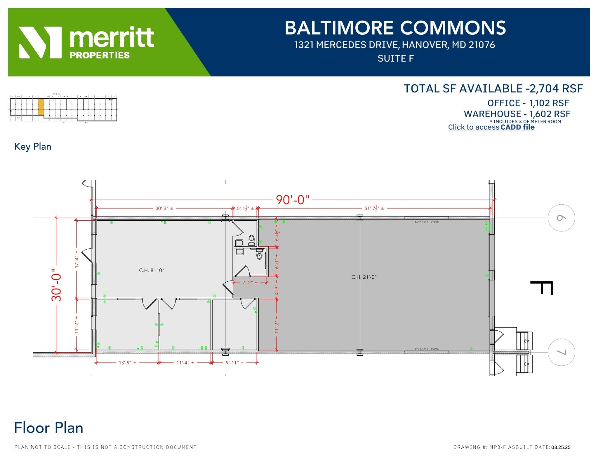 7455 New Ridge Rd, Hanover, MD for lease Floor Plan- Image 1 of 1