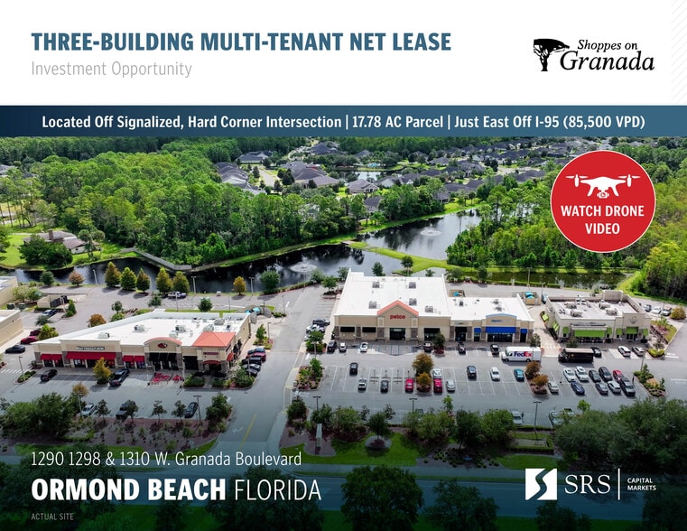 1290-1310 W Granada Blvd, Ormond Beach, FL for sale - Building Photo - Image 1 of 12