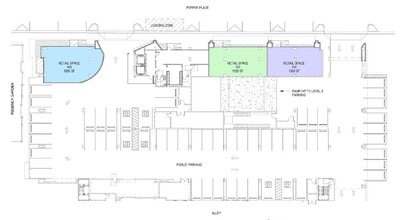 127 W Pepper Pl, Mesa, AZ for lease Floor Plan- Image 2 of 2