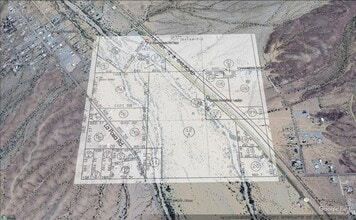 43331 AZ-72 Hwy, Bouse, AZ - AERIAL  map view