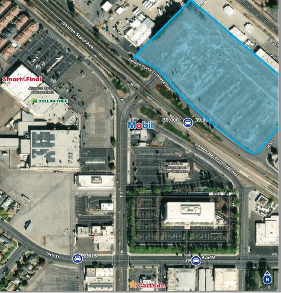 1670-1700 Golden State Hwy, Bakersfield, CA for sale - Building Photo - Image 2 of 2