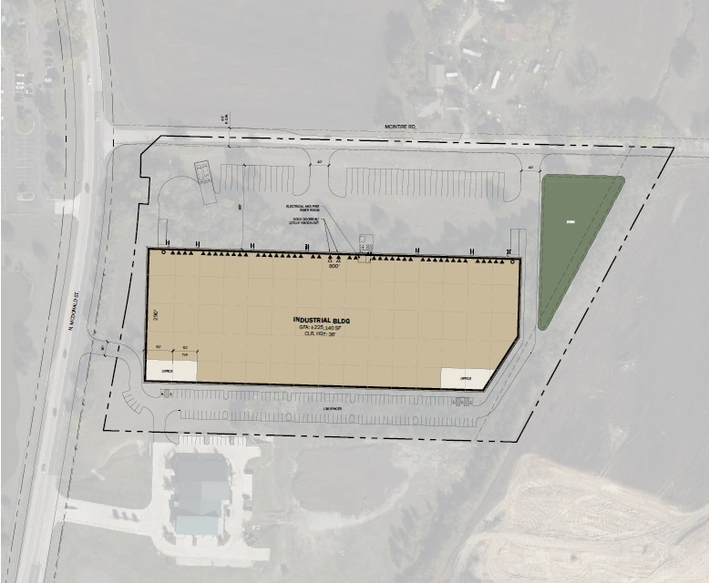 2010 N McDonald St, McKinney, TX for lease Site Plan- Image 1 of 1