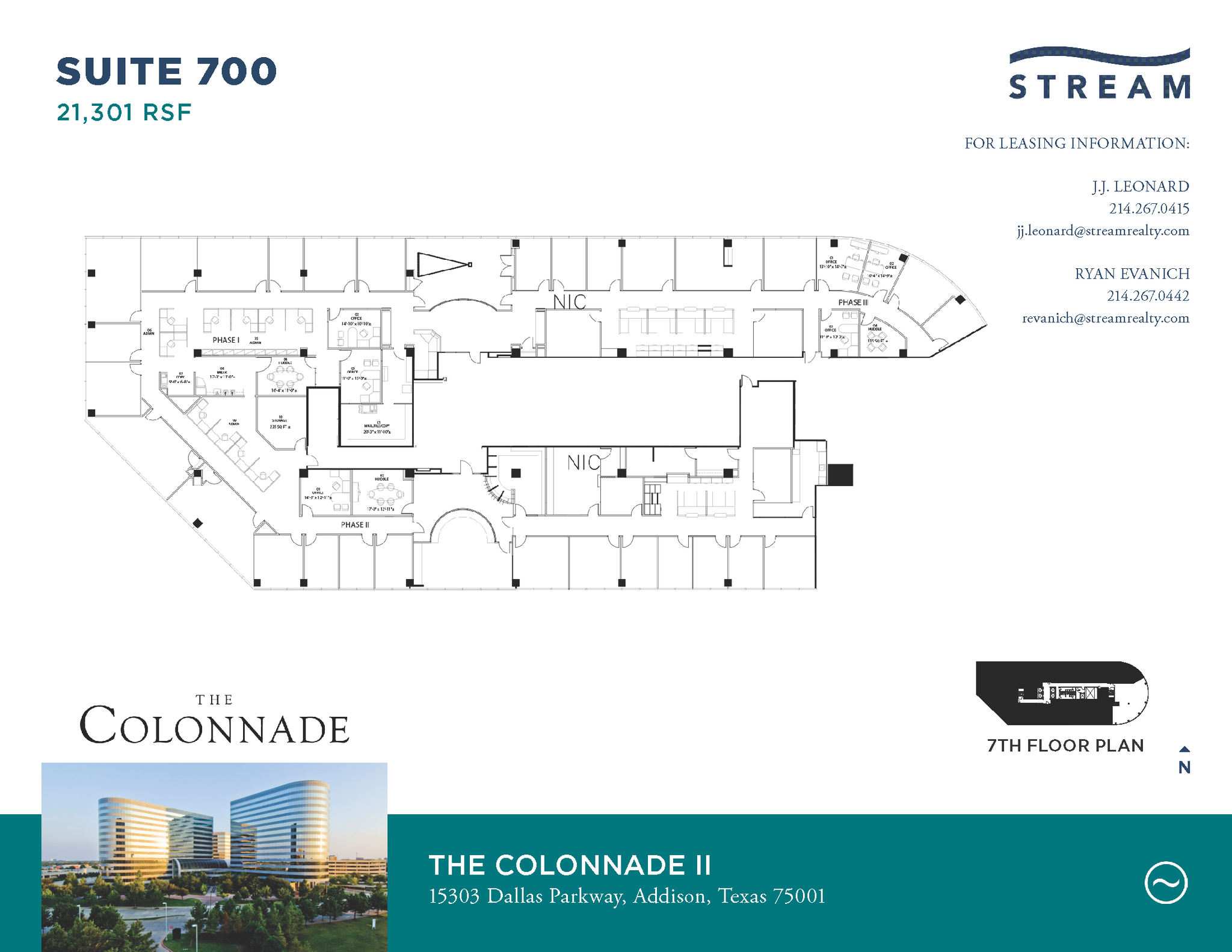 15301 N Dallas Pky, Addison, TX for lease Floor Plan- Image 1 of 1