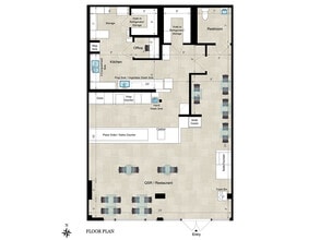 6115 Santa Monica Blvd, Los Angeles, CA à louer Plan d’étage- Image 2 de 11