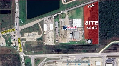 16950 Wallisville Rd, Houston, TX - Aérien  Vue de la carte