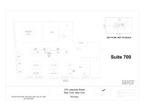 270 Lafayette St, New York, NY à louer Plan de site- Image 1 de 1