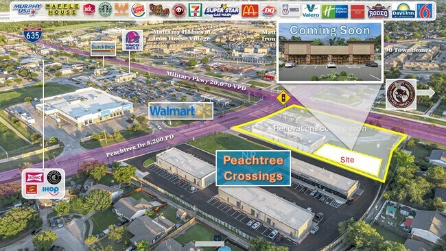 More details for 2033 E Military Pky, Mesquite, TX - Retail for Lease