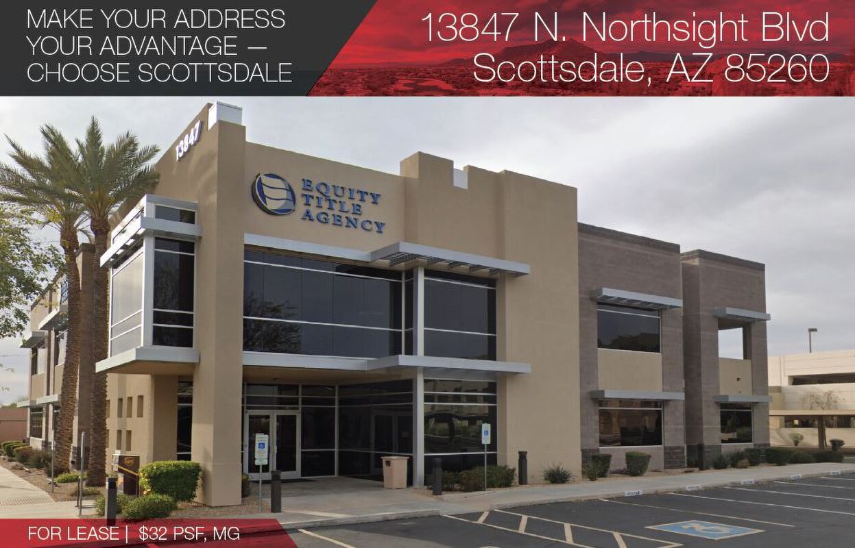 13847 N Northsight Blvd, Scottsdale, AZ for lease Building Photo- Image 1 of 7