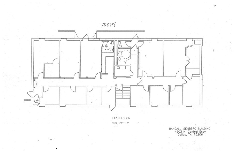 4303 N Central Expy, Dallas, TX à louer - Plan d’étage - Image 3 de 8