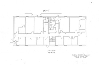 4303 N Central Expy, Dallas, TX à louer Plan d  tage- Image 2 de 2