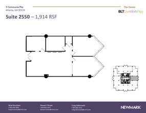 6 Concourse Pky NE, Atlanta, GA for lease Floor Plan- Image 1 of 1