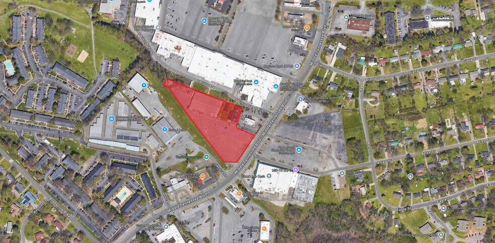 1645-1647 Middle Tennessee Blvd, Murfreesboro, TN à louer - Photo du bâtiment - Image 2 de 9