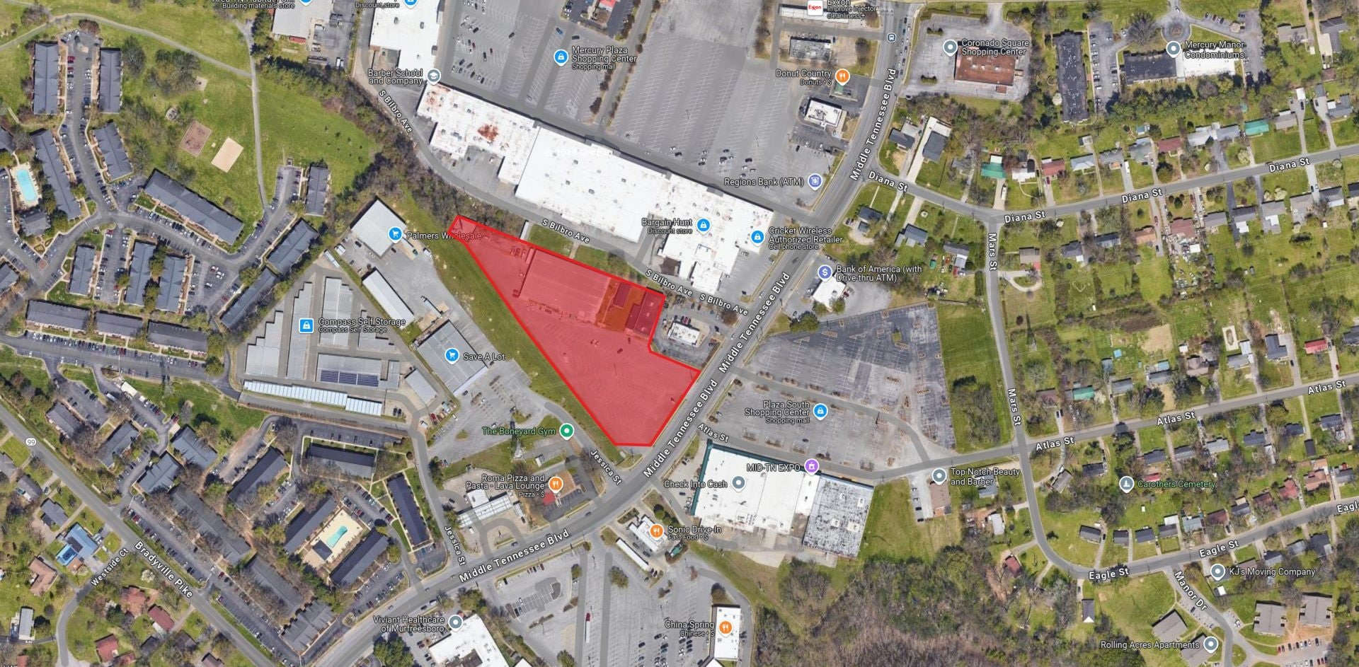 1645-1647 Middle Tennessee Blvd, Murfreesboro, TN for sale Primary Photo- Image 1 of 10