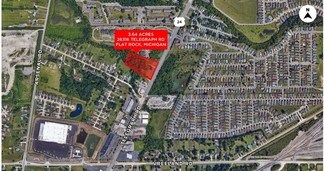Plus de détails pour 26316 Telegraph Rd, Flat Rock, MI - Terrain à vendre