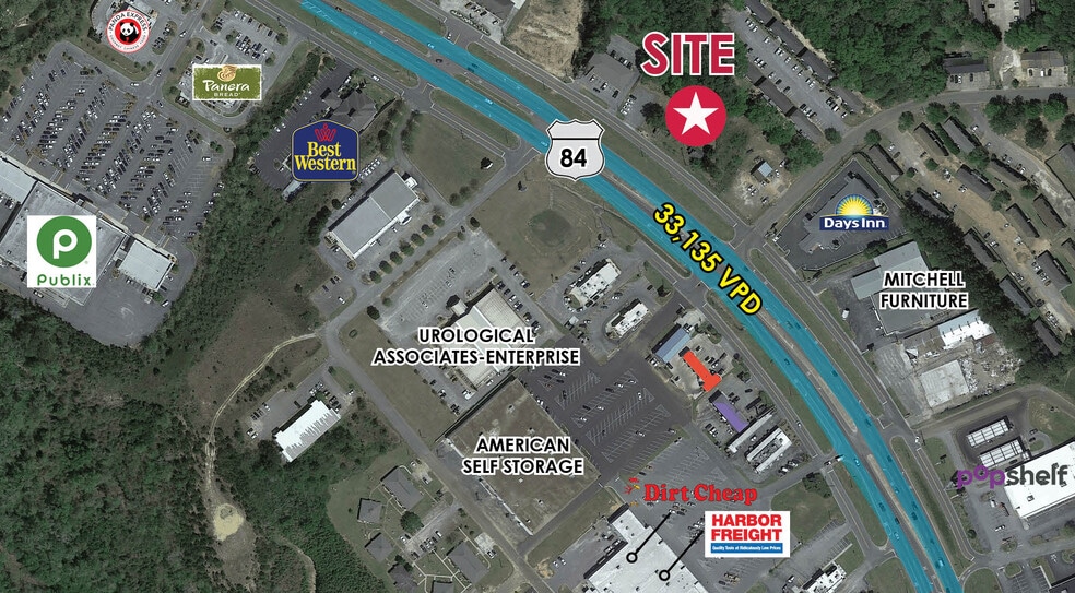 802 Boll Weevil Cir, Enterprise, AL à vendre - Photo du bâtiment - Image 2 de 5