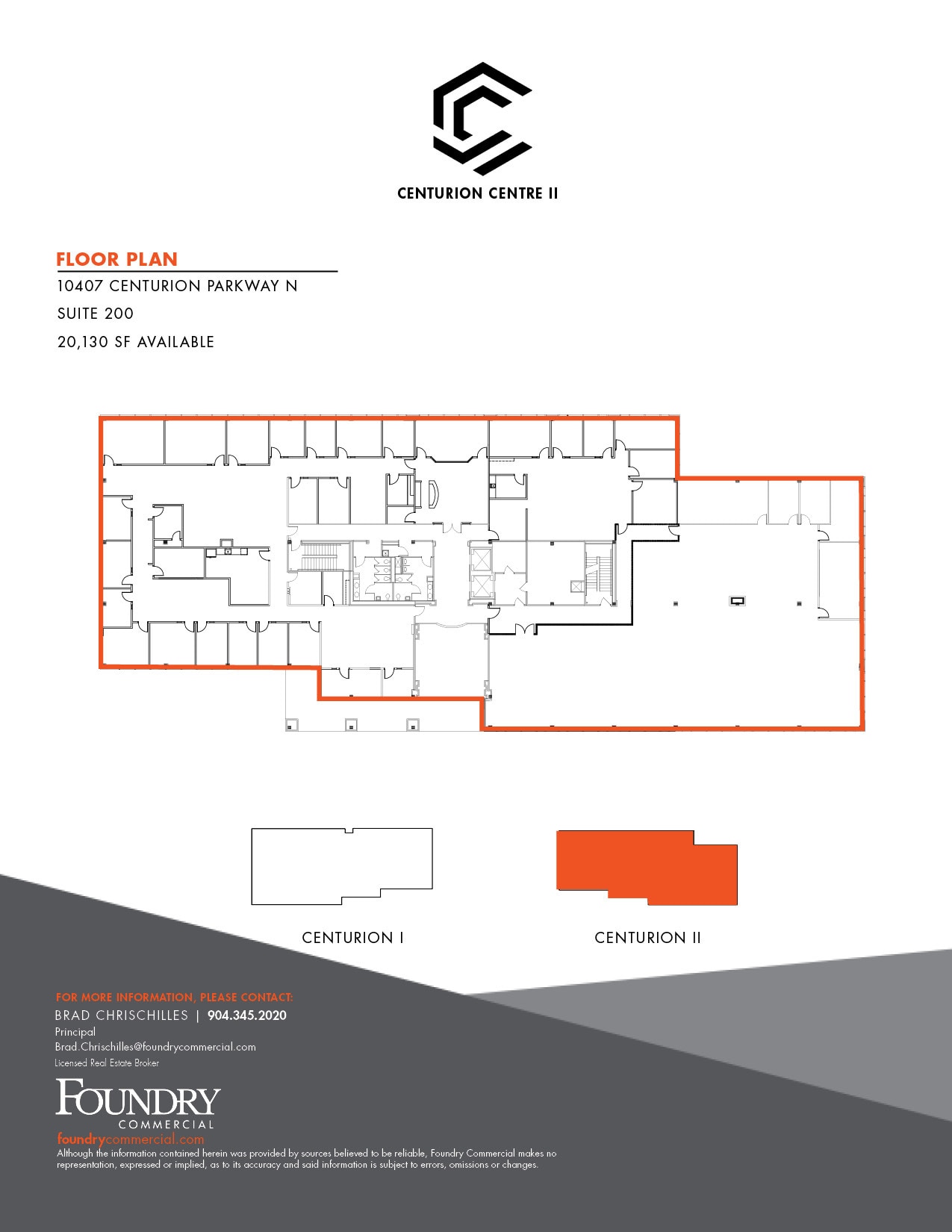 10375 Centurion Pky N, Jacksonville, FL for lease Floor Plan- Image 1 of 2