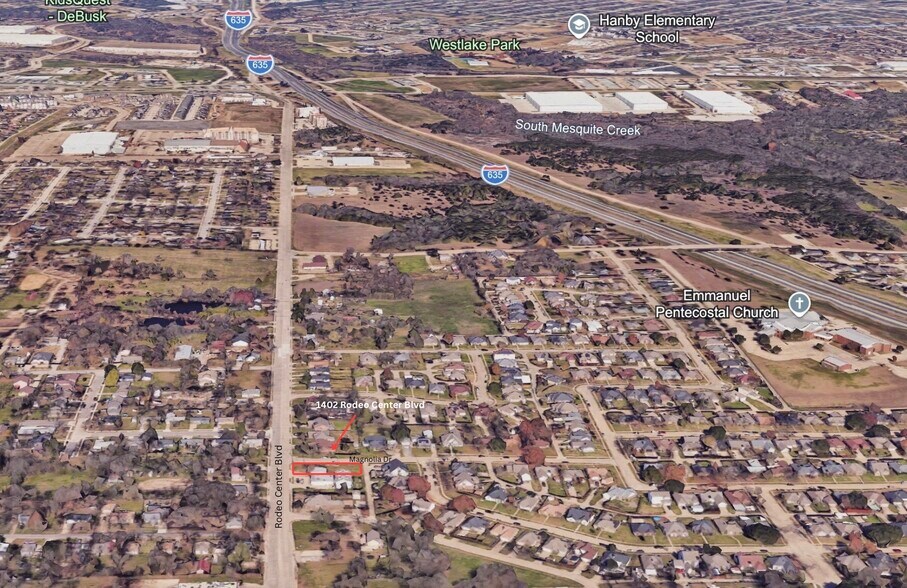 1402 Rodeo Center Blvd, Mesquite, TX à vendre - Photo du bâtiment - Image 2 de 4