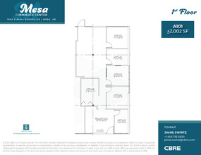 1930 S Alma School Rd, Mesa, AZ à louer Plan d  tage- Image 1 de 1