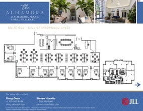 2 Alhambra Plz, Coral Gables, FL for lease Floor Plan- Image 1 of 33