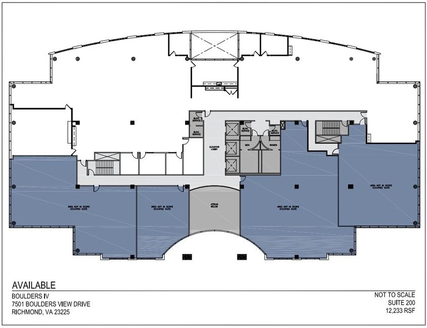 7501 Boulder View Dr, North Chesterfield, VA for lease Floor Plan- Image 1 of 27