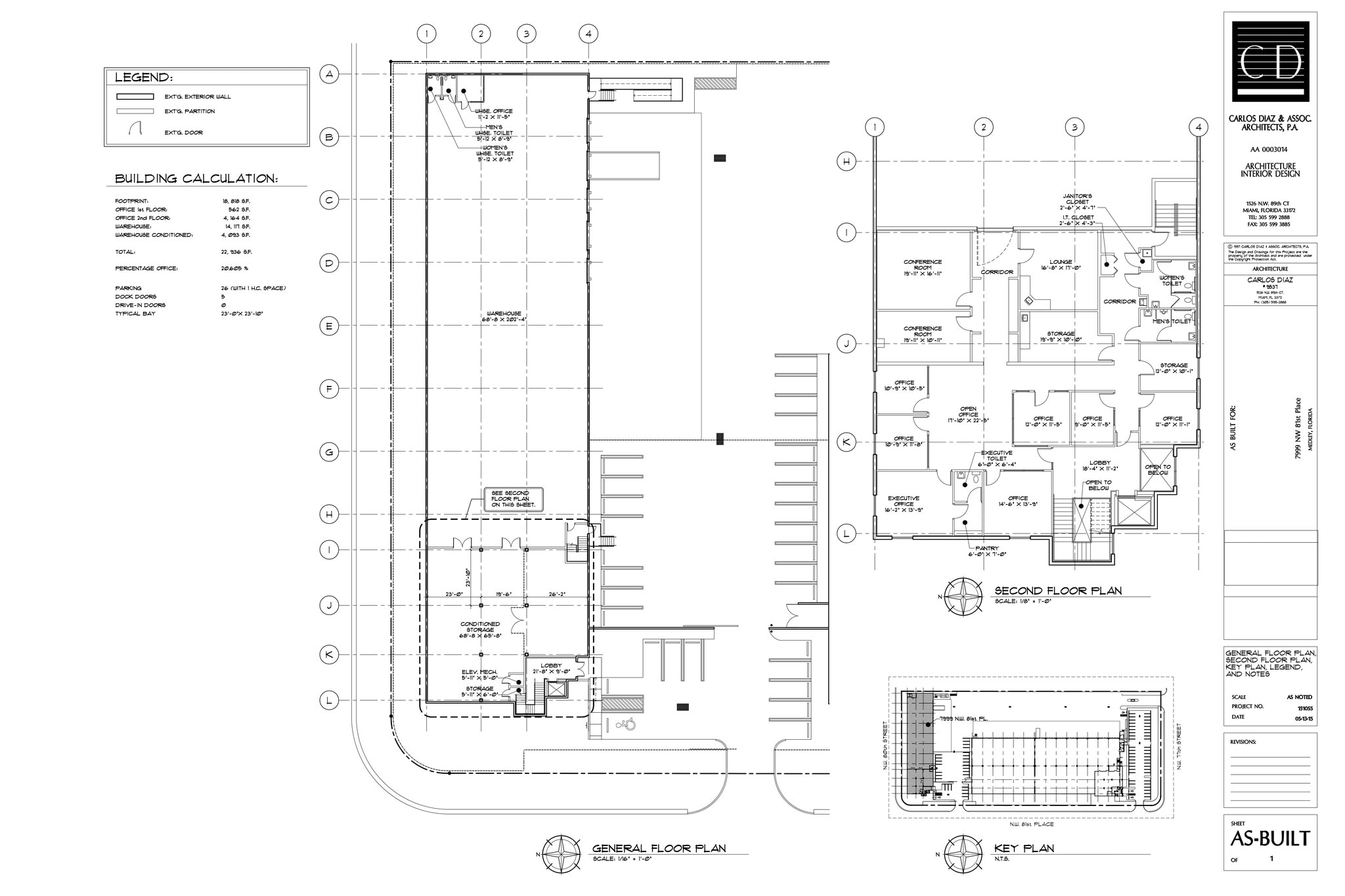 7999 NW 81st Pl, Medley, FL à louer Plan de site- Image 1 de 1