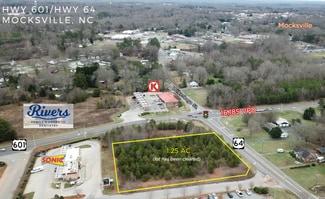 Plus de détails pour Hwy 601 / Hwy 64, Mocksville, NC - Terrain à vendre