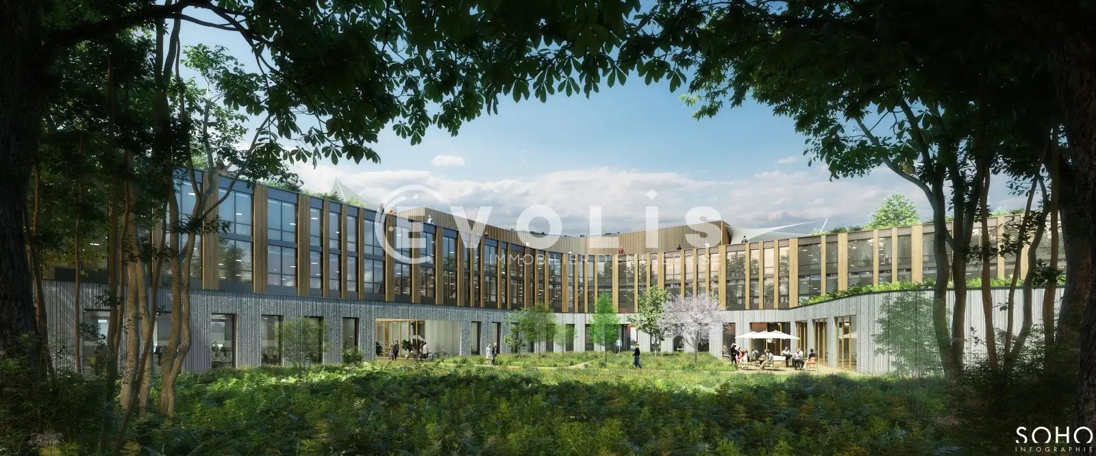 Office in Champs-sur-Marne for lease Building Photo- Image 1 of 4