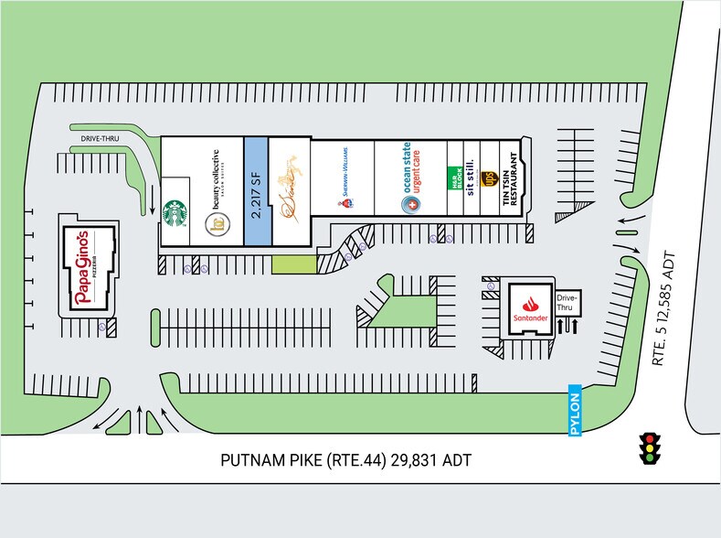 400 Putnam Pike, Smithfield, RI for lease - Site Plan - Image 2 of 13