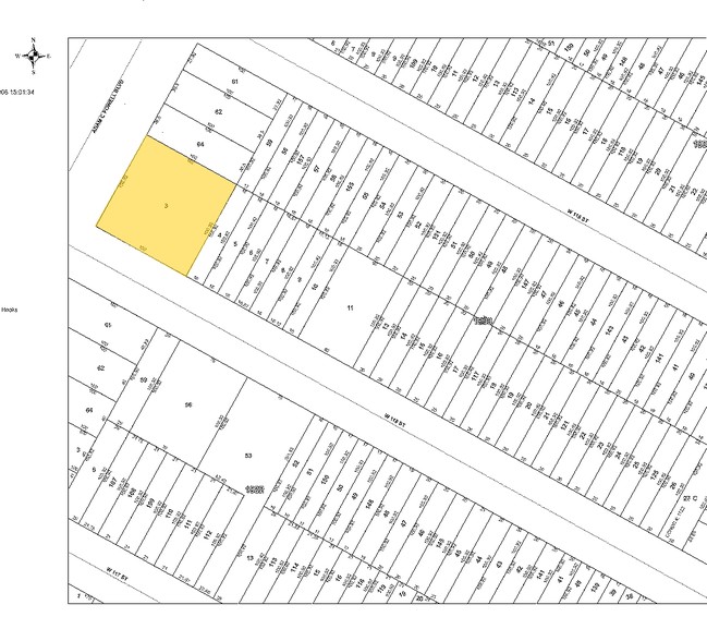 1961-1969 Adam Clayton Powell Jr Blvd, New York, NY for lease - Plat Map - Image 2 of 7