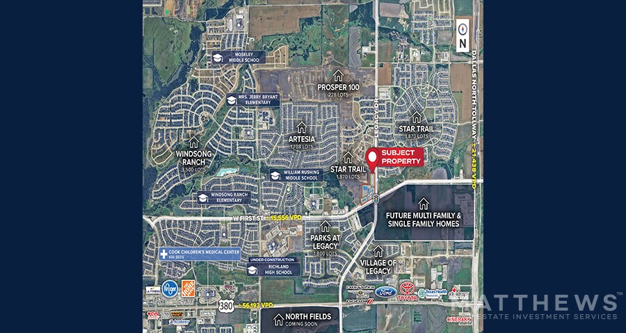 Fishtrap Rd, Prosper, TX for sale - Primary Photo - Image 1 of 9