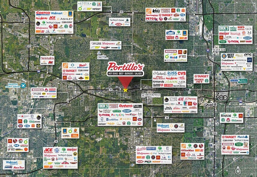 17685 W Bluemound Rd, Brookfield, WI à vendre - Photo du bâtiment - Image 2 de 5