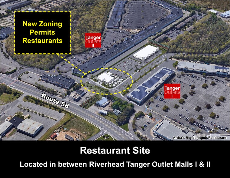 Tanger Mall Dr, Riverhead, NY à vendre - Photo du bâtiment - Image 3 de 8