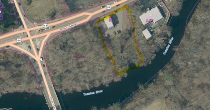 109 Dean St, Taunton, MA - AERIAL map view - Image1