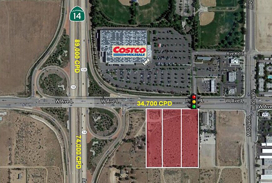 800-850 W Avenue L, Lancaster, CA à vendre - Photo du bâtiment - Image 1 de 2