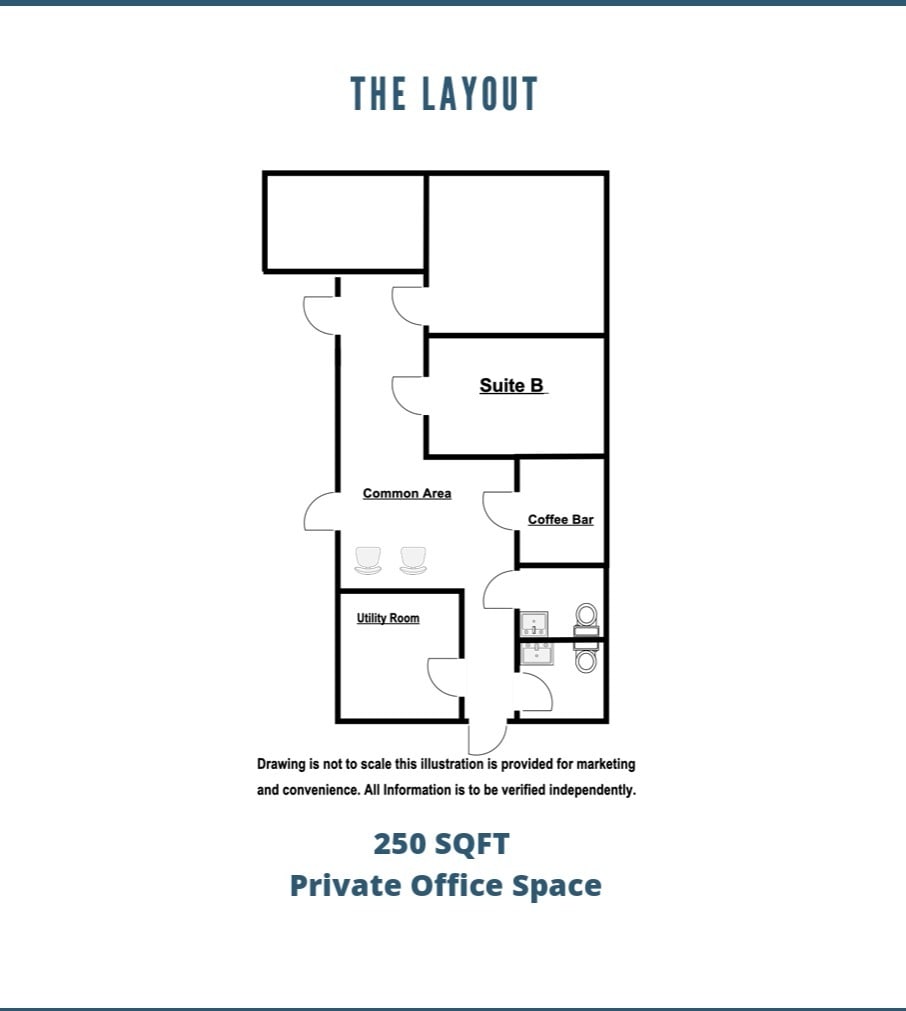 1122-1035 Cole St, Birmingham, MI à louer Plan d’étage- Image 1 de 1