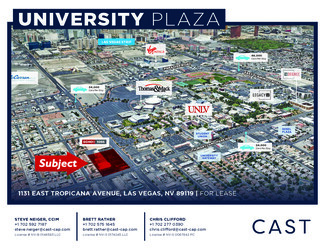 More details for 1131 E Tropicana Ave, Las Vegas, NV - Retail for Lease