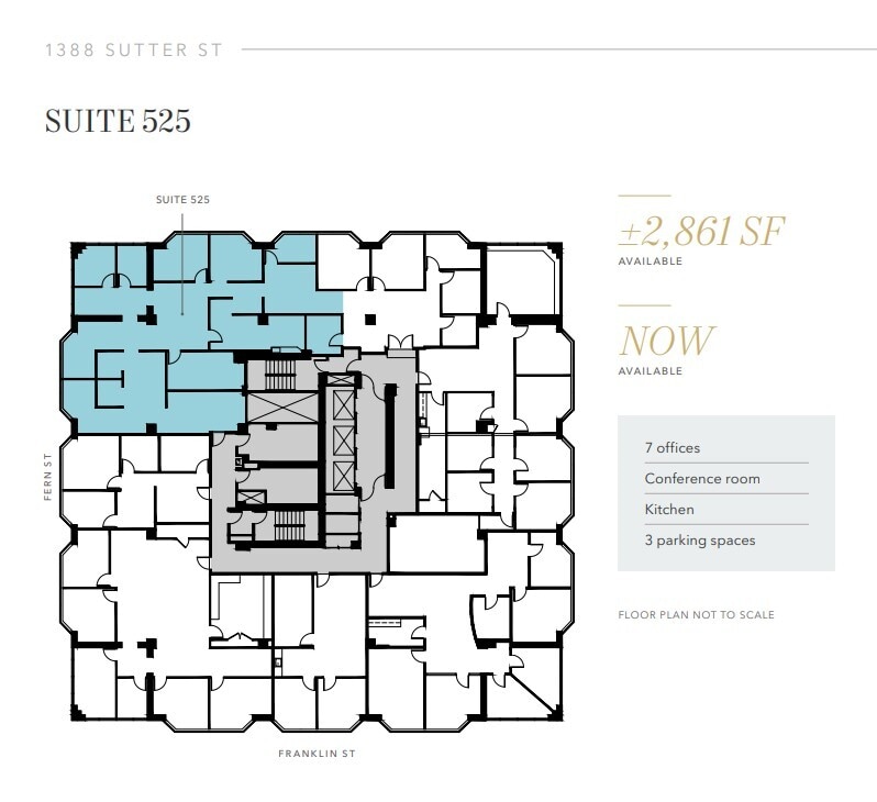 1388 Sutter St, San Francisco, CA for lease Floor Plan- Image 1 of 1
